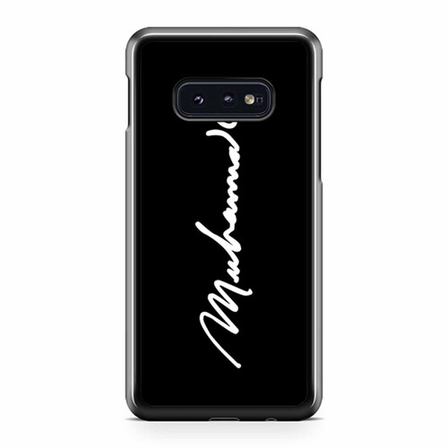Mohammad Ali Handwritting 2 Samsung Galaxy S10 / S10 Plus / S10e Case Cover