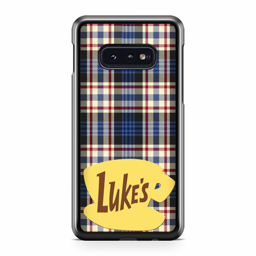 Luke'S Diner Plaid Fall Gilmore Girls Tv Stars Hollow Lorelai Rory Quote Samsung Galaxy S10 / S10 Plus / S10e Case Cover