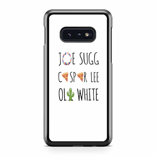 Jaspoli Joe Sugg Caspar Lee & Oli White Youtubers Samsung Galaxy S10 / S10 Plus / S10e Case Cover