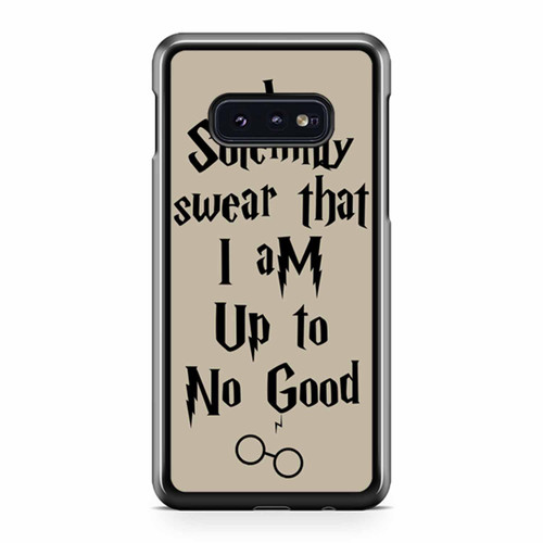 Harry Potter I Solemnly Swear That I Am Up To No Good Samsung Galaxy S10 / S10 Plus / S10e Case Cover
