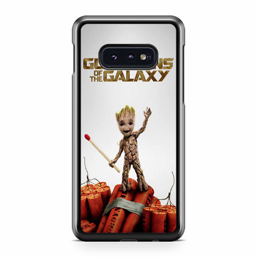 Guardians Of The Galaxy Groot Poster Samsung Galaxy S10 / S10 Plus / S10e Case Cover
