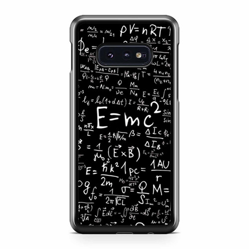 E=mc2 Maths Equation Algebra Samsung Galaxy S10 / S10 Plus / S10e Case Cover