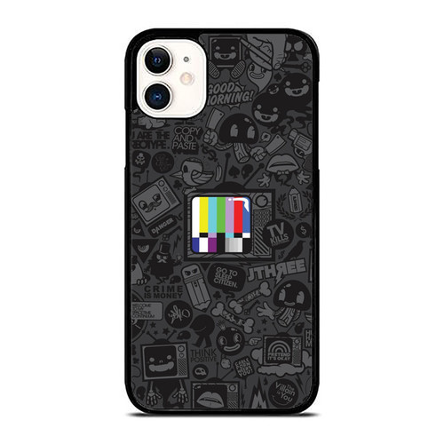 Anime Test Patterns Selective Coloring iPhone 11 / 11 Pro / 11 Pro Max Case Cover