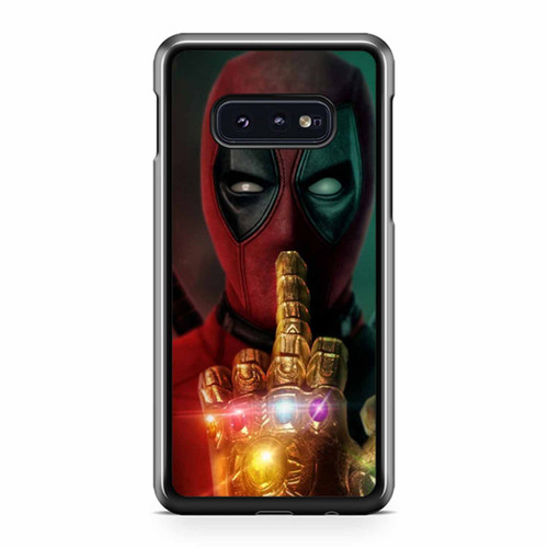 Deadpool 2 Poster Infinity Gauntlet Samsung Galaxy S10 / S10 Plus / S10e Case Cover