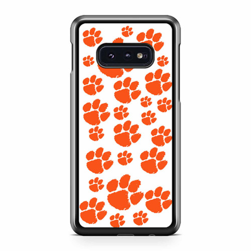 Clemson University Pattern Samsung Galaxy S10 / S10 Plus / S10e Case Cover