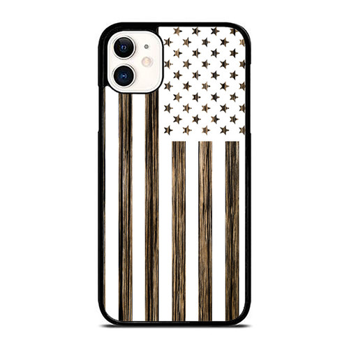 American Flag Camo White Camouflage Usa Country iPhone 11 / 11 Pro / 11 Pro Max Case Cover