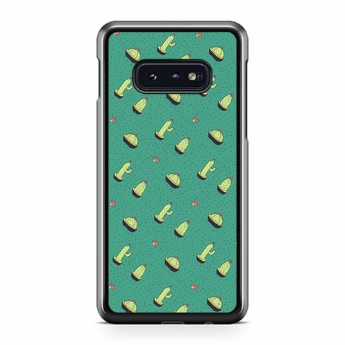 Cactus Vector Pattern 5 Samsung Galaxy S10 / S10 Plus / S10e Case Cover
