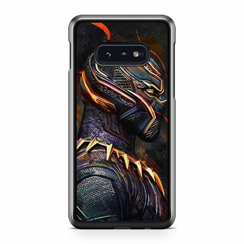 Black Panther Fan Art The Avengers Infinity War Infinity Stones Galaxy Samsung Galaxy S10 / S10 Plus / S10e Case Cover
