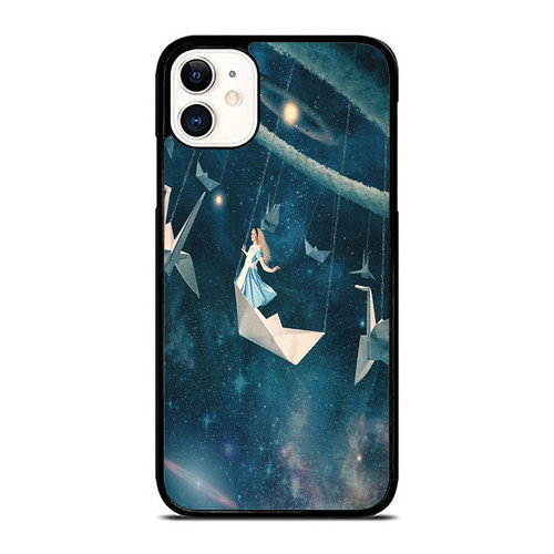 Alice In Wonderlan Paper Boat Galaxy iPhone 11 / 11 Pro / 11 Pro Max Case Cover