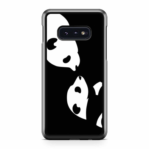 B&W Panda Bears Samsung Galaxy S10 / S10 Plus / S10e Case Cover