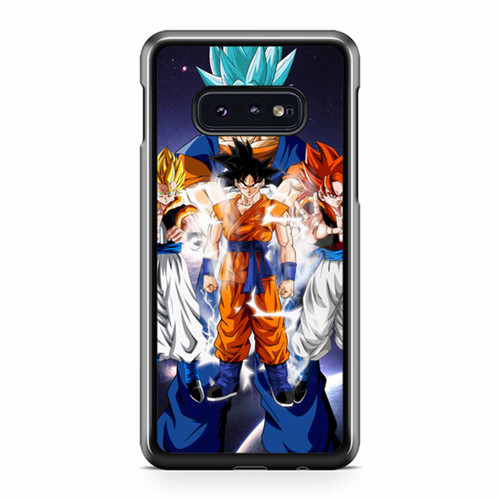 Anime Dragon Ball Super Goku Evolusi Samsung Galaxy S10 / S10 Plus / S10e Case Cover