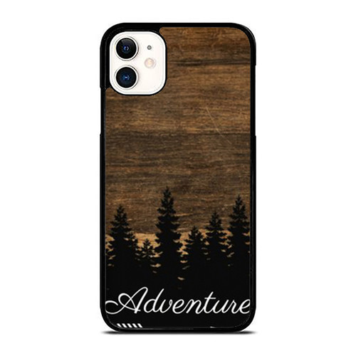 Adventure Wood Hiking Camping Travel Arrow Quote Nature Outdoors iPhone 11 / 11 Pro / 11 Pro Max Case Cover