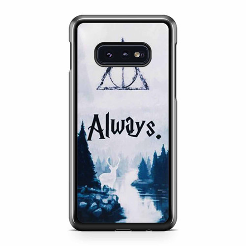 Always Harry Potter Illustration Poster Samsung Galaxy S10 / S10 Plus / S10e Case Cover