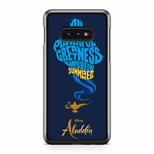 Aladdin Disney All Powerful Greatness Samsung Galaxy S10 / S10 Plus / S10e Case Cover