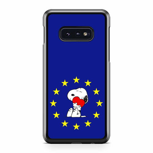 Aims Snoopy Blue Samsung Galaxy S10 / S10 Plus / S10e Case Cover