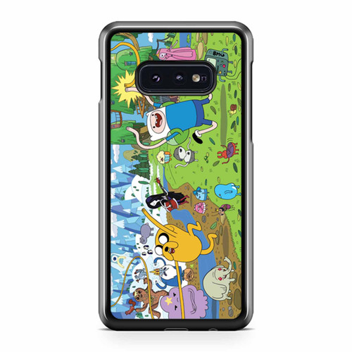 Adventure Time Jake And Finn Artwork Playing Samsung Galaxy S10 / S10 Plus / S10e Case Cover