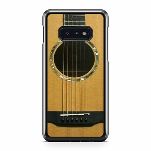 Acoustic Guitar Wallpaper Samsung Galaxy S10 / S10 Plus / S10e Case Cover