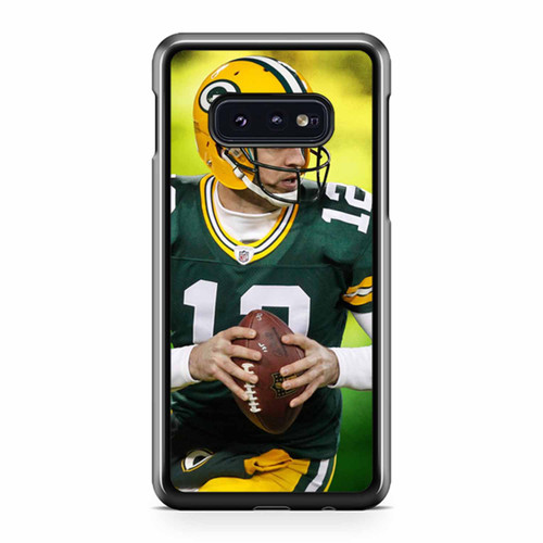 Aaron Rodgers Green Bay Packers Quarterback Samsung Galaxy S10 / S10 Plus / S10e Case Cover