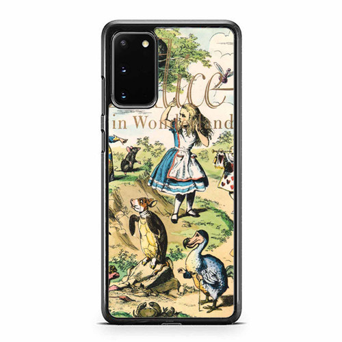 Vintage Alice In Wonderland Samsung Galaxy S20 / S20 Fe / S20 Plus / S20 Ultra Case Cover