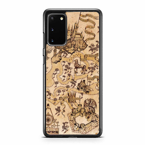 The Wizarding World Of Harry Potter Map Samsung Galaxy S20 / S20 Fe / S20 Plus / S20 Ultra Case Cover