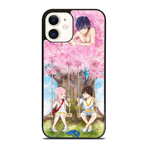 Zero Two And Hiro Wiki Darling In The Franxx iPhone 12 Mini / 12 / 12 Pro / 12 Pro Max Case Cover