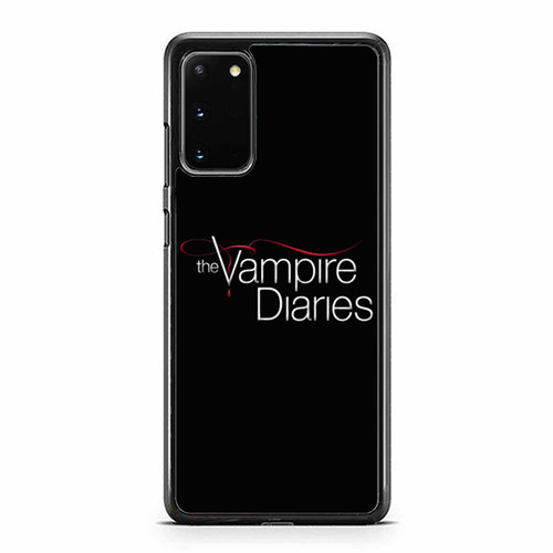 The Vampire Diaries Logo Samsung Galaxy S20 / S20 Fe / S20 Plus / S20 Ultra Case Cover