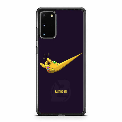 The Avengers Infinity War Just Do It Thanos Gloves Funny Parody Samsung Galaxy S20 / S20 Fe / S20 Plus / S20 Ultra Case Cover