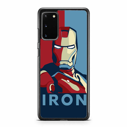 The Avengers Character Infinity War Ironman Red And Blue Samsung Galaxy S20 / S20 Fe / S20 Plus / S20 Ultra Case Cover