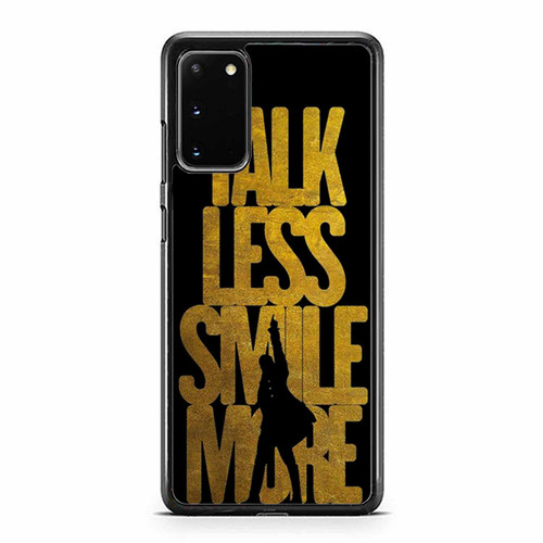 Talk Less Smile More Hamilton Broadway Musical Samsung Galaxy S20 / S20 Fe / S20 Plus / S20 Ultra Case Cover