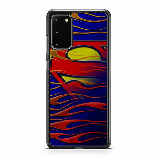 Super Man Logo Superhero Samsung Galaxy S20 / S20 Fe / S20 Plus / S20 Ultra Case Cover