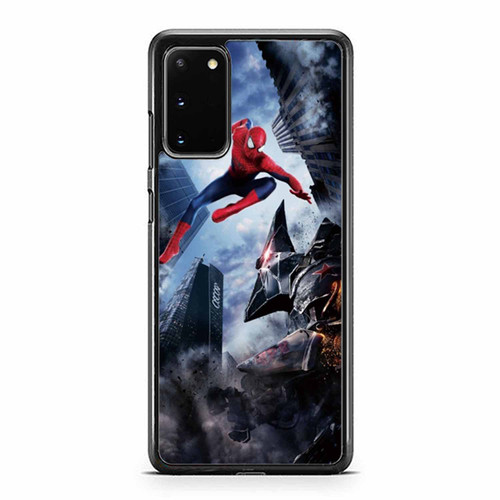 Spiderman Versus Rhino Samsung Galaxy S20 / S20 Fe / S20 Plus / S20 Ultra Case Cover