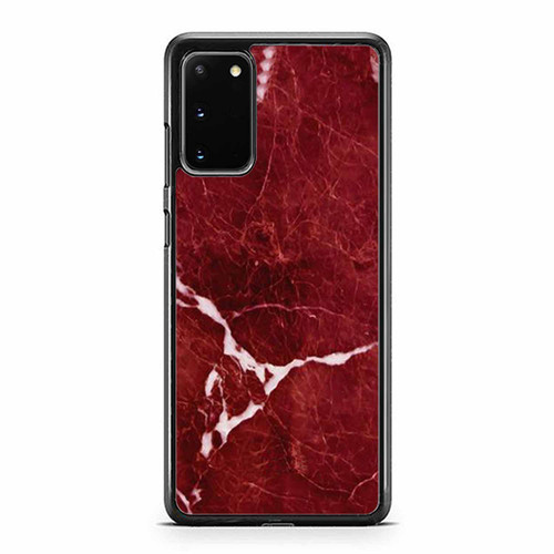 Ruby Red Marble Samsung Galaxy S20 / S20 Fe / S20 Plus / S20 Ultra Case Cover