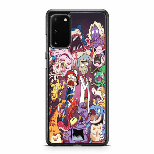 Rick And Morty Pokemon Samsung Galaxy S20 / S20 Fe / S20 Plus / S20 Ultra Case Cover