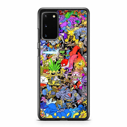 Pokemon Go Collage Monsters Samsung Galaxy S20 / S20 Fe / S20 Plus / S20 Ultra Case Cover