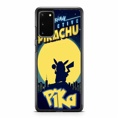 Pokemon Detective Pikachu Poster Samsung Galaxy S20 / S20 Fe / S20 Plus / S20 Ultra Case Cover
