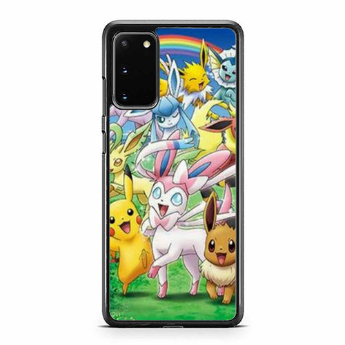 Pokemon All Characters Rainbow Samsung Galaxy S20 / S20 Fe / S20 Plus / S20 Ultra Case Cover