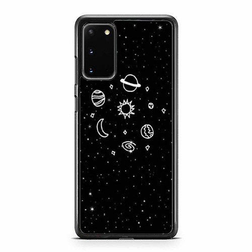 Planet Space Cartoon Samsung Galaxy S20 / S20 Fe / S20 Plus / S20 Ultra Case Cover