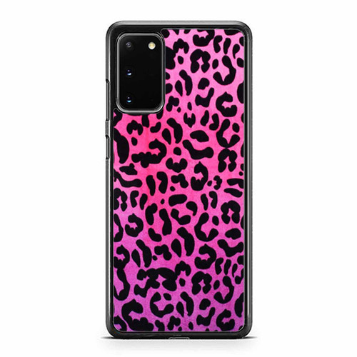 Pink Leopard Pattern Samsung Galaxy S20 / S20 Fe / S20 Plus / S20 Ultra Case Cover