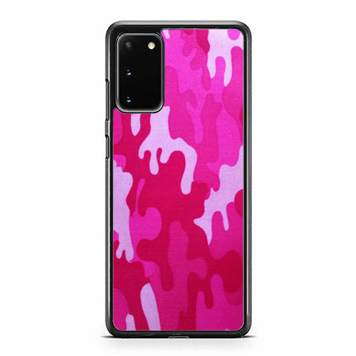 Pink Camo Wallpaper Samsung Galaxy S20 / S20 Fe / S20 Plus / S20 Ultra Case Cover