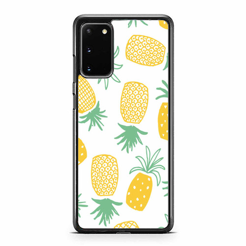 Pineapple Print Seamless Pattern Samsung Galaxy S20 / S20 Fe / S20 Plus / S20 Ultra Case Cover