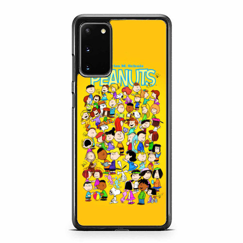 Peanuts Charlie Brown Collage Samsung Galaxy S20 / S20 Fe / S20 Plus / S20 Ultra Case Cover