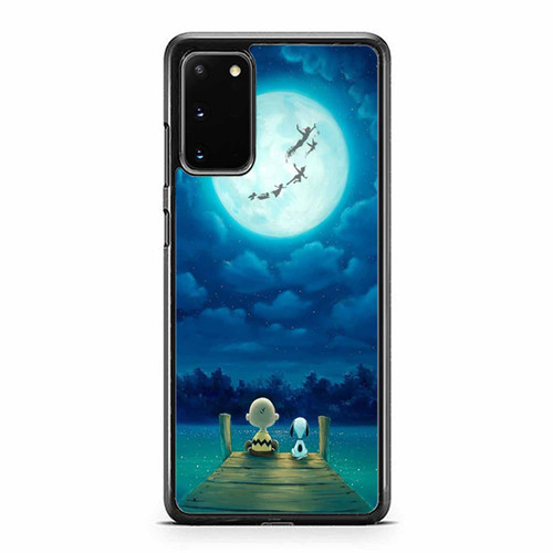 Peanuts And Snoopy With Pater Pan And Tinkerbell Samsung Galaxy S20 / S20 Fe / S20 Plus / S20 Ultra Case Cover