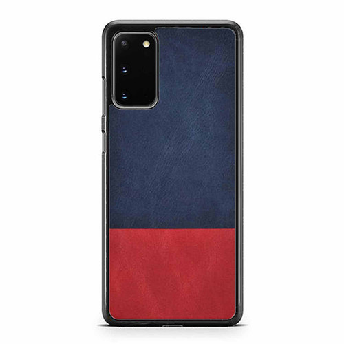 Peacock Blue & Crimson Red Wallpaper Samsung Galaxy S20 / S20 Fe / S20 Plus / S20 Ultra Case Cover