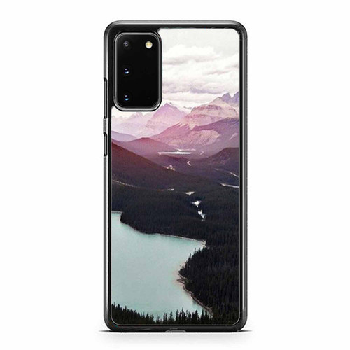 Peace River Valley Lake Mountain Samsung Galaxy S20 / S20 Fe / S20 Plus / S20 Ultra Case Cover