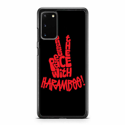 Peace Harambe Samsung Galaxy S20 / S20 Fe / S20 Plus / S20 Ultra Case Cover