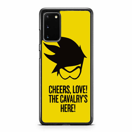 Overwatch Tracer Fluorescent Yellow Samsung Galaxy S20 / S20 Fe / S20 Plus / S20 Ultra Case Cover