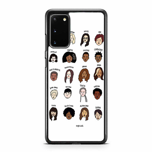 Orange Is The New Black Funny Faces Samsung Galaxy S20 / S20 Fe / S20 Plus / S20 Ultra Case Cover