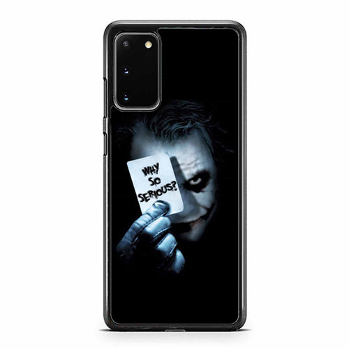 Oker Why So Serious Samsung Galaxy S20 / S20 Fe / S20 Plus / S20 Ultra Case Cover