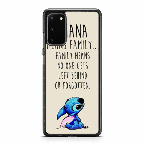 Ohana Means Family Samsung Galaxy S20 / S20 Fe / S20 Plus / S20 Ultra Case Cover