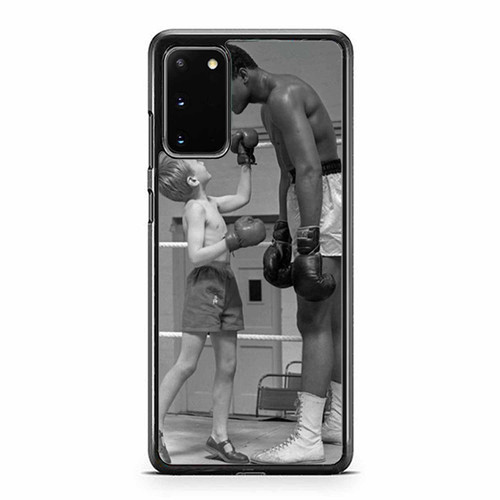 Muhammad Ali With Kid 6 Years Old Patrick Power During Training Samsung Galaxy S20 / S20 Fe / S20 Plus / S20 Ultra Case Cover
